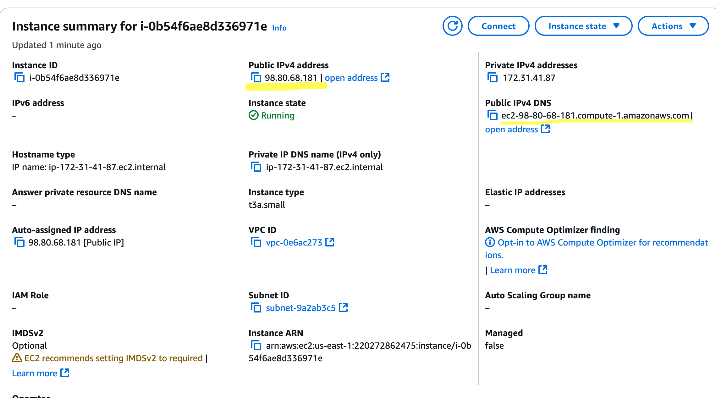 instance details EC2 us-east-1